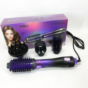 Фен-щітка стайлер VGR V-484 4 в 1. Колір: фіолетовий. Зображення №11