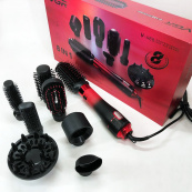 Фен-щітка стайлер VGR V-484 4 в 1. Колір: червоний. Зображення №18