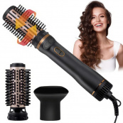 Электрическая фен-щетка стайлер для укладки волос 1000 Вт 3 режима VGR V-496 3 насадки. Изображение №7 Электрическая фен-щетка стайлер для укладки волос 1000 Вт 3 режима VGR V-496 3 насадки. Изображение №7