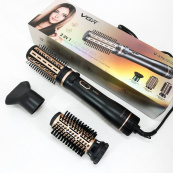 Электрическая фен-щетка стайлер для укладки волос 1000 Вт 3 режима VGR V-496 3 насадки. Изображение №14 Электрическая фен-щетка стайлер для укладки волос 1000 Вт 3 режима VGR V-496 3 насадки. Изображение №14