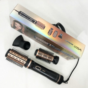 Электрическая фен-щетка стайлер для укладки волос 1000 Вт 3 режима VGR V-496 3 насадки. Изображение №17 Электрическая фен-щетка стайлер для укладки волос 1000 Вт 3 режима VGR V-496 3 насадки. Изображение №17