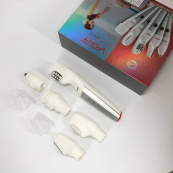 Епілятор VGR 5 в 1 V-752, 5 насадок. Колір: червоний. Зображення №8