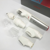 Епілятор VGR 5 в 1 V-752, 5 насадок. Колір: червоний. Зображення №9