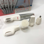 Епілятор VGR 5 в 1 V-752, 5 насадок. Колір: червоний. Зображення №10