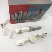 Епілятор VGR 5 в 1 V-752, 5 насадок. Колір: червоний. Зображення №11