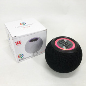 Бездротова потужна колонка TG337 з Bluetooth, RGB-підсвічуванням та радіо. Колір: чорний. Зображення №2
