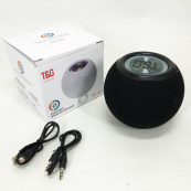Бездротова потужна колонка TG337 з Bluetooth, RGB-підсвічуванням та радіо. Колір: чорний. Зображення №5