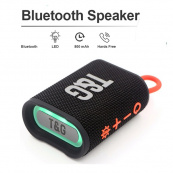 Bluetooth-колонка TG396. Цвет: черный. Изображение №2