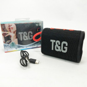 Bluetooth-колонка TG396. Цвет: черный. Изображение №3