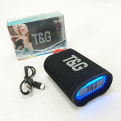 Bluetooth-колонка TG396. Цвет: черный. Изображение №9