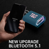 Bluetooth-колонка TG396. Колір: синій. Зображення №3