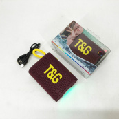 Bluetooth-колонка TG396. Колір: бордовий. Зображення №6