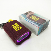 Bluetooth-колонка TG396. Колір: бордовий. Зображення №7