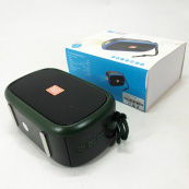 Bluetooth-колонка TG632 c радио, фонарем, солнечной батареей и громкоговорителем. Цвет: зеленый. Изображение №3 Bluetooth-колонка TG632 c радио, фонарем, солнечной батареей и громкоговорителем. Цвет: зеленый. Изображение №3