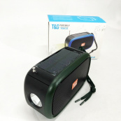 Bluetooth-колонка TG632 c радио, фонарем, солнечной батареей и громкоговорителем. Цвет: зеленый. Изображение №4 Bluetooth-колонка TG632 c радио, фонарем, солнечной батареей и громкоговорителем. Цвет: зеленый. Изображение №4