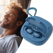 Колонка-Bluetooth із навушниками TG813. Колір: синій. Зображення №3