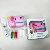 Детский фотоаппарат мгновенной печати YT008 PINK FLAMINGO с поддержкой microSD. Изображение №8 Детский фотоаппарат мгновенной печати YT008 PINK FLAMINGO с поддержкой microSD. Изображение №8
