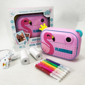 Детский фотоаппарат мгновенной печати YT008 PINK FLAMINGO с поддержкой microSD. Изображение №12 Детский фотоаппарат мгновенной печати YT008 PINK FLAMINGO с поддержкой microSD. Изображение №12