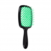 Щітка для волосся масажна продувна Superbrush Plus Hollow Comb прямокутна, Чорна з рожевим. Зображення №3 Щітка для волосся масажна продувна Superbrush Plus Hollow Comb прямокутна, Чорна з рожевим. Зображення №3