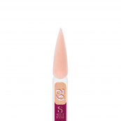 База камуфлююча для гель-лаку Steffani Cover Base 9 мл, 62 Персикова з шимером. Зображення №2