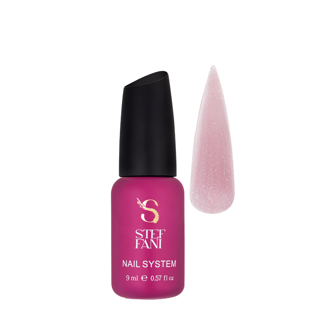 База камуфлююча для гель-лаку Steffani Cover Base 9 мл, 65 Світло-бузкова з шимером База камуфлююча для гель-лаку Steffani Cover Base 9 мл, 65 Світло-бузкова з шимером