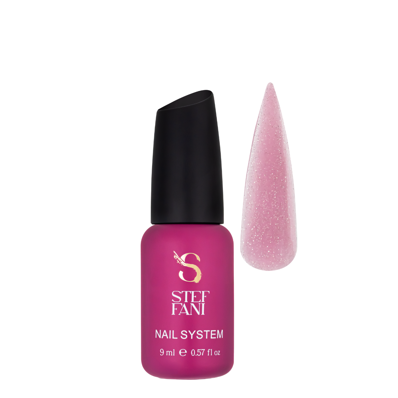 База камуфлююча для гель-лака Steffani Cover Base 9 мл, 66 Рожево-ліловий з шимером База камуфлююча для гель-лака Steffani Cover Base 9 мл, 66 Рожево-ліловий з шимером