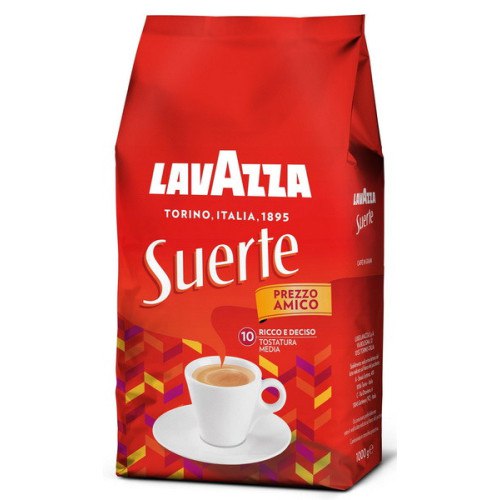 Кава в зернах Lavazza Suerte 1 кг Оригінал Кава в зернах Lavazza Suerte 1 кг Оригінал