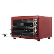 Електрична піч ASEL AF-33-23. Колір: червоний. Зображення №2