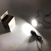 Ліхтар налобний G25-XPG+30SMD(white+yellow+red-blue), Потужний ліхтар на голову, ліхтар для автомеханіка. Зображення №11