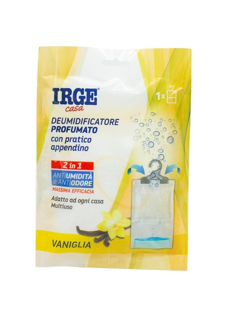 Поглинач запаху і вологи IRGE Vaniglia з підвіскою 500 мл Поглинач запаху і вологи IRGE Vaniglia з підвіскою 500 мл