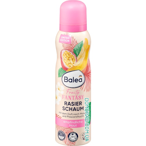 Balea Жіноча піна для гоління Fruity Fantasy NEW 150ml Balea Жіноча піна для гоління Fruity Fantasy NEW 150ml