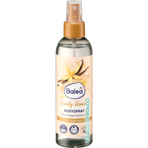 Balea Парфум-спрей для тіла Lovely Vanilla NEW 200ml Balea Парфум-спрей для тіла Lovely Vanilla NEW 200ml