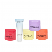 Подарунковий набір косметики для догляду за шкірою обличчя, губами, нігтями Pastel Pastel Lab, 5 продуктів. Зображення №2