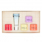 Подарунковий набір косметики для догляду за шкірою обличчя, губами, нігтями Pastel Pastel Lab, 5 продуктів. Зображення №7