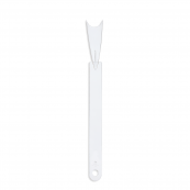 Тіпси віяло на кільці 50шт, Прозорі стілет. Зображення №2