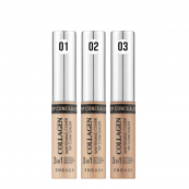 Консилер для обличчя Enough Collagen Whitening Cover Tip Concealer з колагеном, 9 мл, 01 Бежевий. Зображення №2