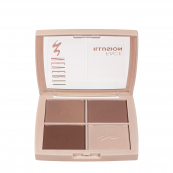 Палітра котурингів і хайлайтерів Neverti Illusion Mix 4 відтінки (NP208). Зображення №2 Палітра котурингів і хайлайтерів Neverti Illusion Mix 4 відтінки (NP208). Зображення №2