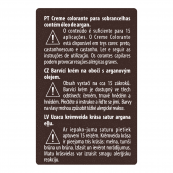 Крем-фарба для брів без аміаку з олією аргани Delia cosmetics Color Cream , тон 3.0 Темно-коричнева. Зображення №5