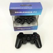 Бездротовий ігровий геймпад Doubleshock PS3/PC акумуляторний джойстик з функцією вібрації. Колір: чорний. Зображення №5 Бездротовий ігровий геймпад Doubleshock PS3/PC акумуляторний джойстик з функцією вібрації. Колір: чорний. Зображення №5