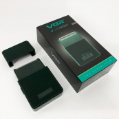 Электробритва VGR V-376 GREEN шейвер, Профессиональный шейвер-электробритва, Портативная бритва. Изображение №8