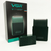 Электробритва VGR V-376 GREEN шейвер, Профессиональный шейвер-электробритва, Портативная бритва. Изображение №20