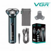 Електробритва портативна бритва VGR V-310 шейвер для гоління бороди та вусів з акумулятором. Зображення №3 Електробритва портативна бритва VGR V-310 шейвер для гоління бороди та вусів з акумулятором. Зображення №3