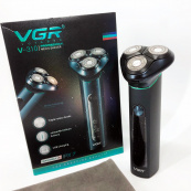 Електробритва портативна бритва VGR V-310 шейвер для гоління бороди та вусів з акумулятором. Зображення №12 Електробритва портативна бритва VGR V-310 шейвер для гоління бороди та вусів з акумулятором. Зображення №12