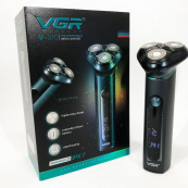 Електробритва портативна бритва VGR V-310 шейвер для гоління бороди та вусів з акумулятором. Зображення №13 Електробритва портативна бритва VGR V-310 шейвер для гоління бороди та вусів з акумулятором. Зображення №13