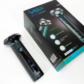 Електробритва портативна бритва VGR V-310 шейвер для гоління бороди та вусів з акумулятором. Зображення №14 Електробритва портативна бритва VGR V-310 шейвер для гоління бороди та вусів з акумулятором. Зображення №14