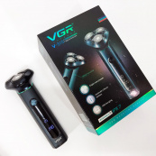 Електробритва портативна бритва VGR V-310 шейвер для гоління бороди та вусів з акумулятором. Зображення №15 Електробритва портативна бритва VGR V-310 шейвер для гоління бороди та вусів з акумулятором. Зображення №15