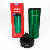 Термокухоль з нержавіючої сталі Magio MG-1045G, Термос з нержавіючої сталі металевий, Термос для кави, чаю. Зображення №6