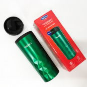 Термокухоль з нержавіючої сталі Magio MG-1045G, Термос з нержавіючої сталі металевий, Термос для кави, чаю. Зображення №9