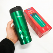 Термокухоль з нержавіючої сталі Magio MG-1045G, Термос з нержавіючої сталі металевий, Термос для кави, чаю. Зображення №10