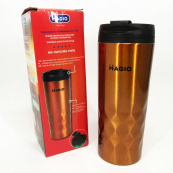 Термокухоль з нержавіючої сталі Magio MG-1045O, Якісний термос для дому, Термос з нержавіючої сталі. Зображення №3